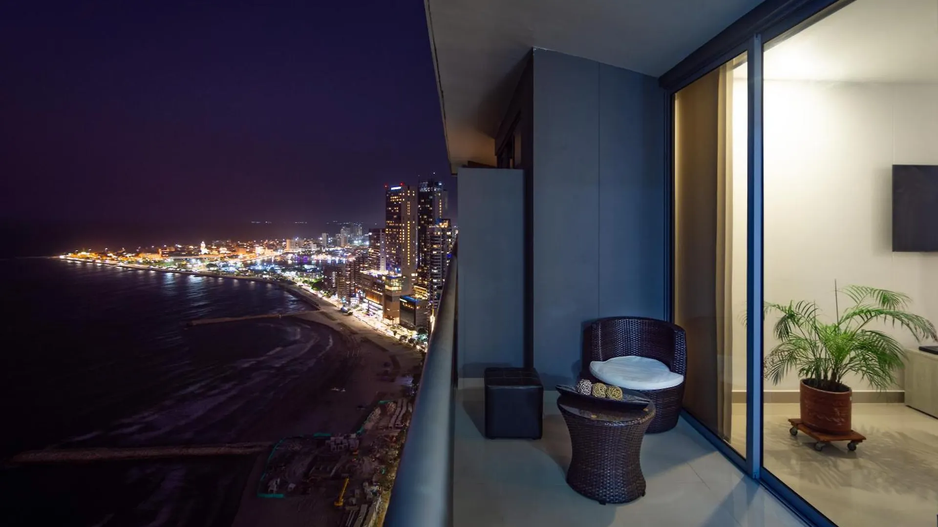 Appartamento 41st Fl Beach Condo in Bocagrande Cartagena